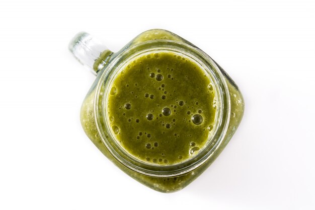 Foto smoothie verde saudável