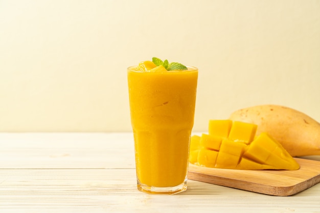 Smoothies de manga fresca