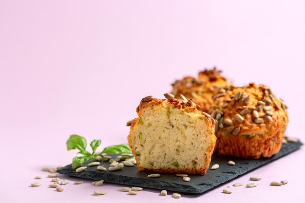 Snack-Muffins mit Zucchini