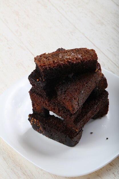 Snack - pan de ajo negro