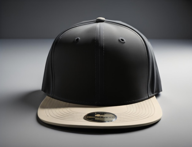 Foto snapback chapéu simples modelo de produto altamente detalhado ai gerado