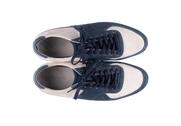 Sneakers masculinos casuais de dois tons