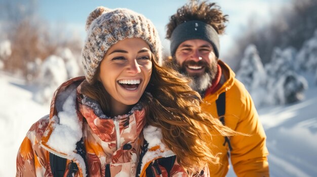 snowboard na montanha Foto de alta qualidade