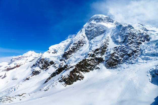 Snowy Mountain Matterhorn, Zermatt, Schweiz