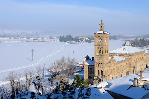 Foto snowy toledo