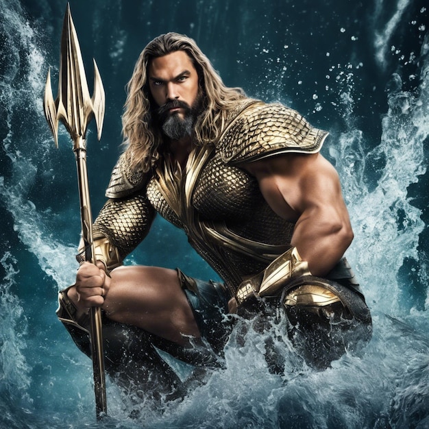 Soberano Oceánico Aquaman DC El poderoso protector de la Atlántida