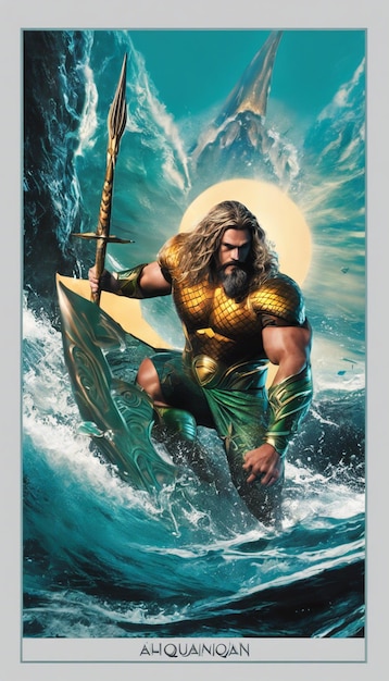 Soberano Oceánico Aquaman DC El poderoso protector de la Atlántida
