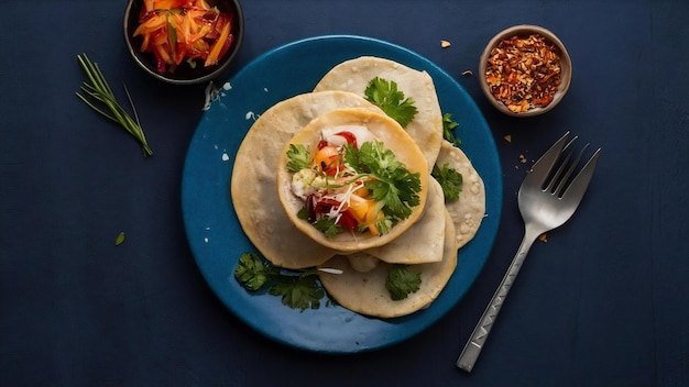 Foto sobre la elaboración de las pupusas