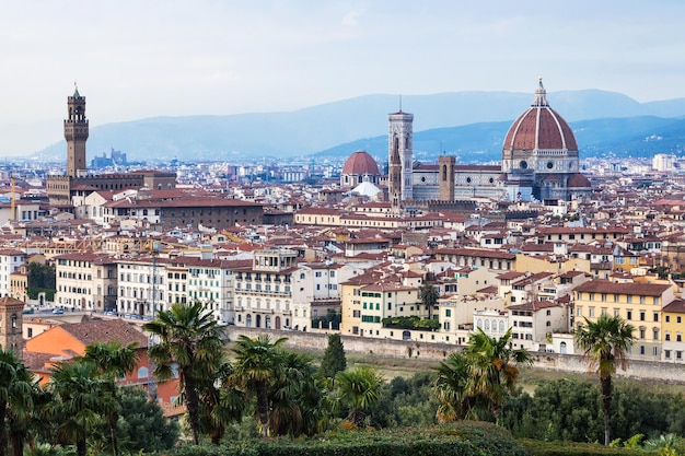 Sobre el paisaje urbano de la ciudad de Florencia