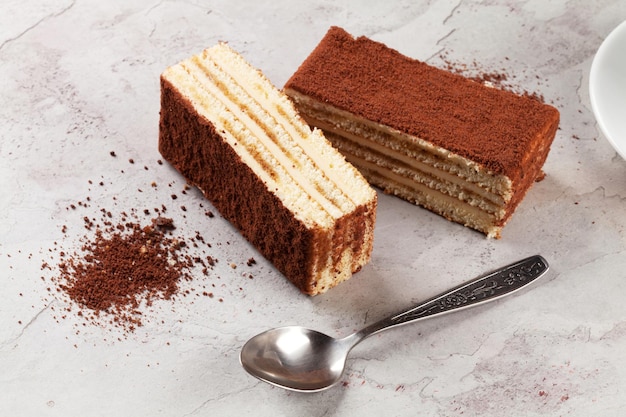 Sobremesa de tiramisu