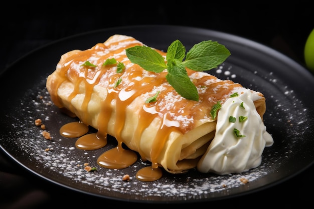 Sobremesa Mexicana Enchiladas de Maçã