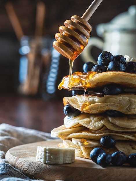 Sobremesa saudável com frutas