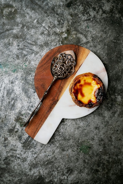 Sobremesa tradicional portuguesa, pastel de nata