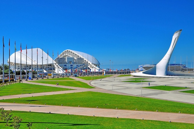 Sochi Rússia 6 de julho de 2017 Parque Olímpico de Sochi