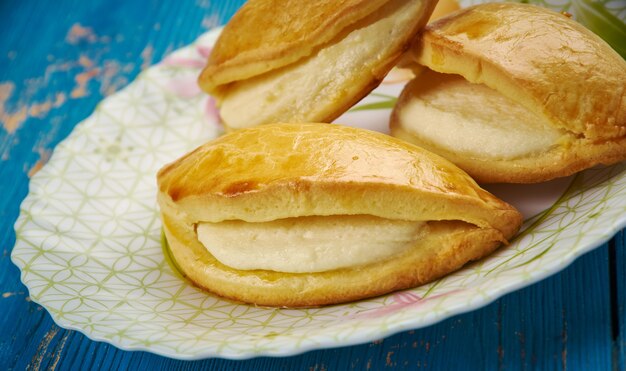 Foto sochni - pastel de desayuno ruso de requesón