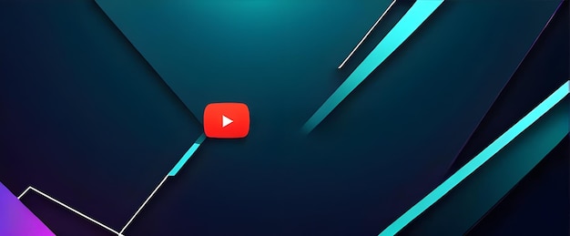 Social media abstract youtube cover melhor fundo