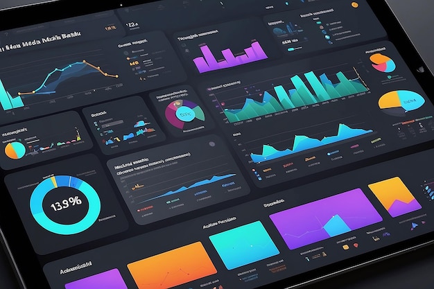 Social Media Analytics-Dashboard (Dashboard für die Analyse sozialer Medien)