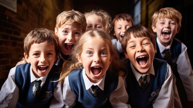 Socialización de los estudiantes que se conocieron el primer día de escuela