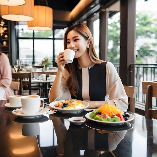 En la sociedad actual no es raro ver a mujeres sentadas en buenos restaurantes disfrutando de su