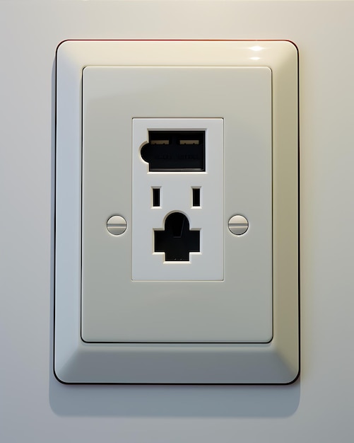 Foto socket de pared para carga usb lg be3x