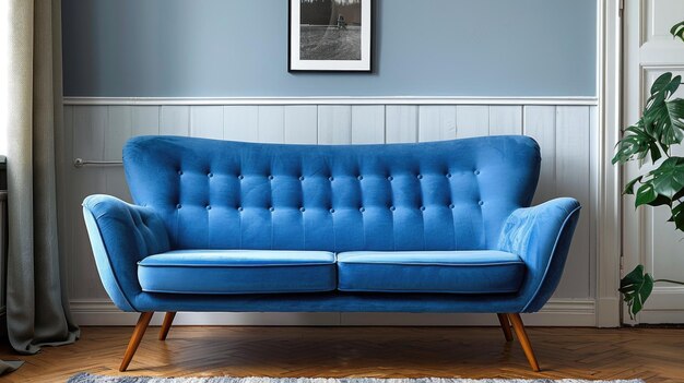 El sofá azul de estilo danés ar 169 estilizar rápidamente 250 ID de trabajo d4350bd712414e88b5e6da7c6bf3b285