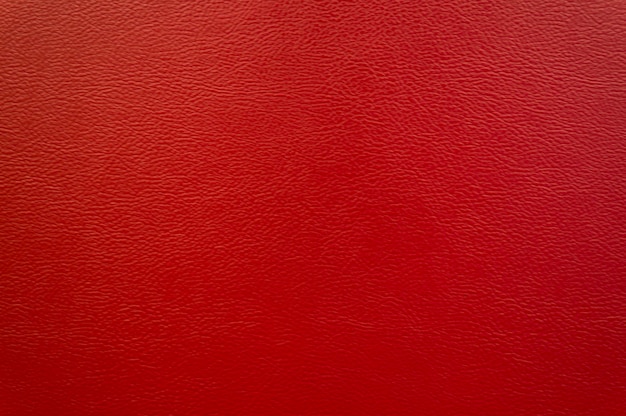 Foto sofá de cuero rojo.