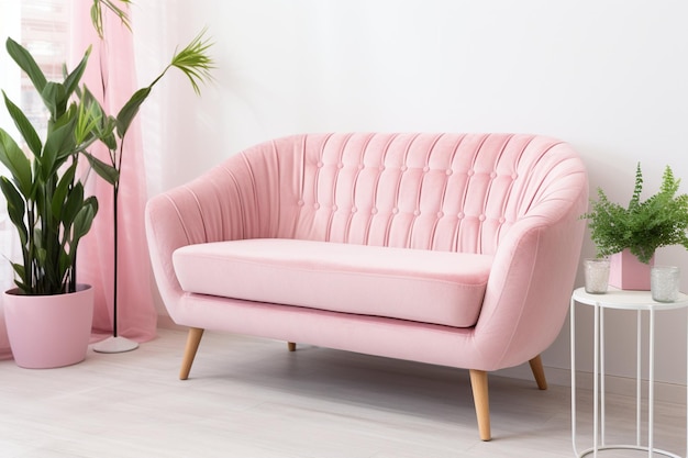 Sofa en el estilo scandi
