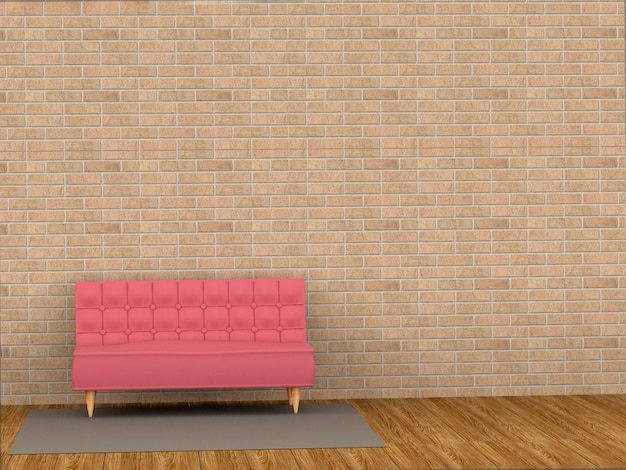 Sofa im Zimmer