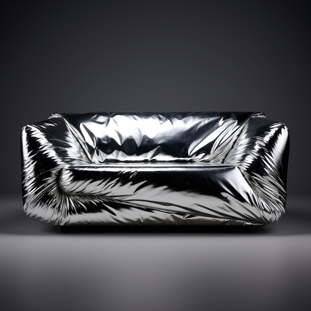 El sofá de metal líquido inspirado en Avicii por Oliver Wetter