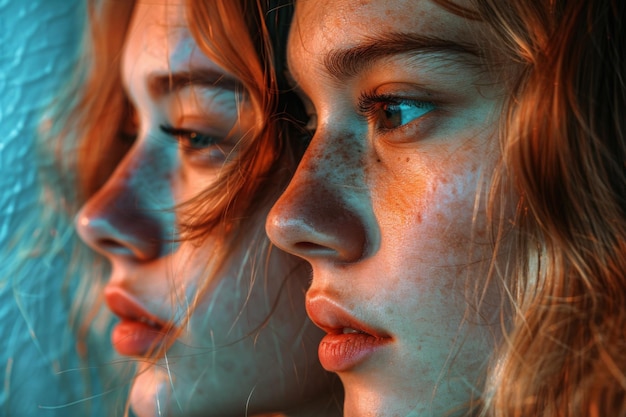 Foto sofrendo de transtorno bipolar de personalidade ajuda psicológica