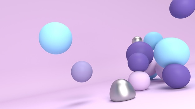 Soft Bouncing Spheres-Cluster