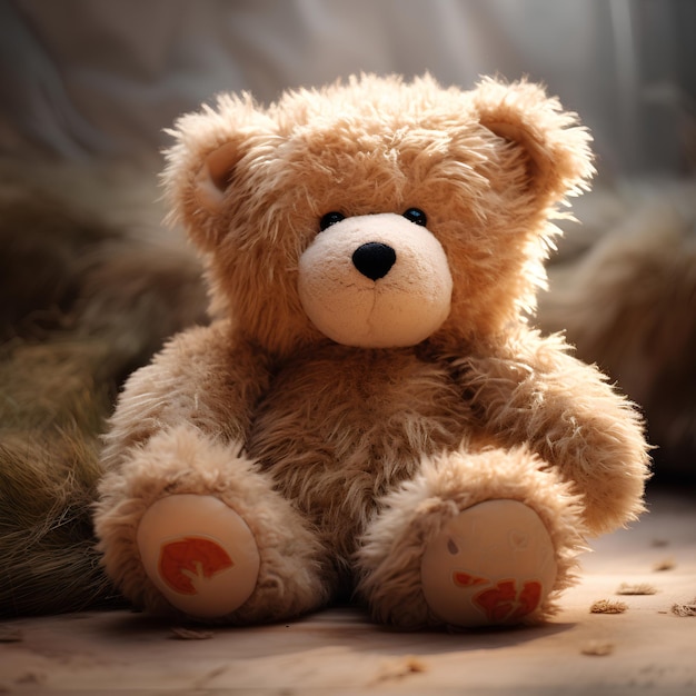 Soft Fluffy Teddy Bear Soft Focus Fotografia Dadaismo