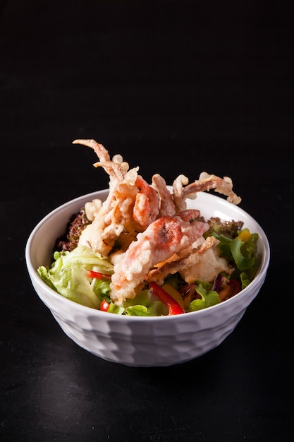 Soft Shell Krabbensalat