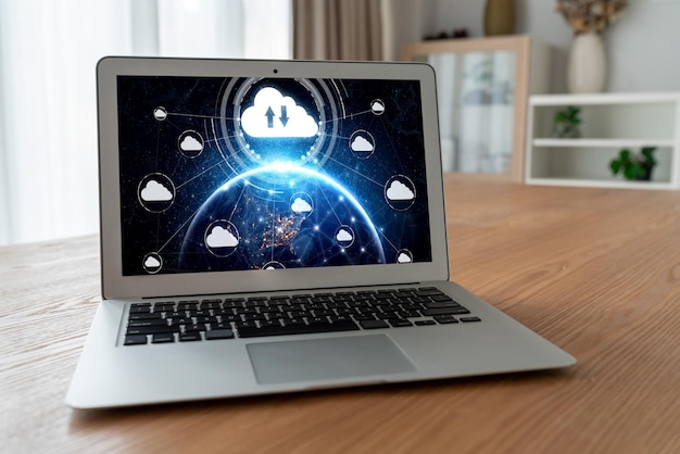 Software de computación en la nube para el trabajo remoto de moda