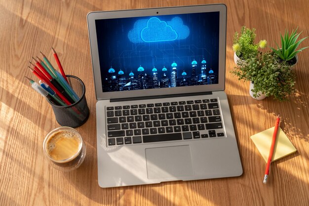 Software de computación en la nube para el trabajo remoto de moda