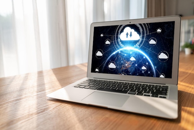 Software de computación en la nube para el trabajo remoto de moda