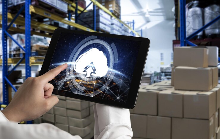 Foto software de computación en la nube para el trabajo remoto de moda