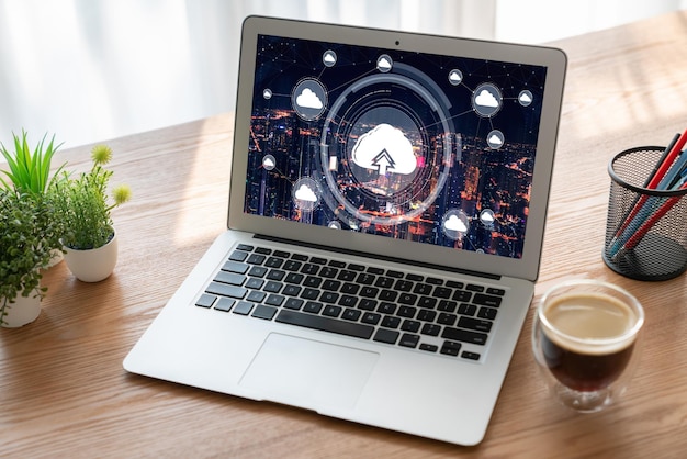 Software de computación en la nube para el trabajo remoto de moda