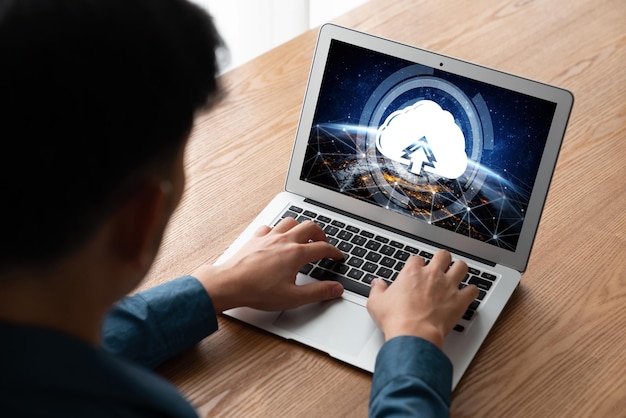 Software de computación en la nube para el trabajo remoto de moda