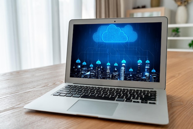Software de computación en la nube para el trabajo remoto de moda