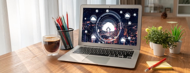 Software de computación en la nube para el trabajo remoto de moda