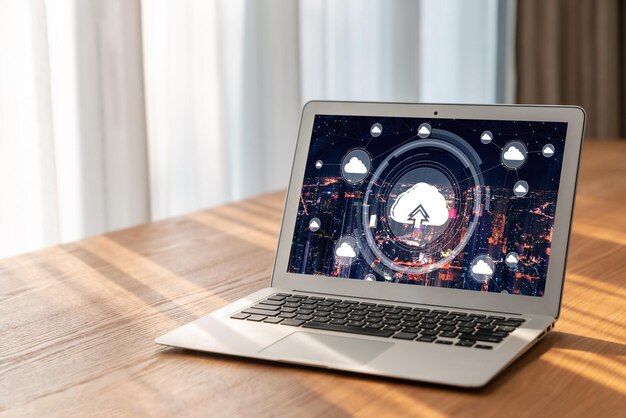 Software de computación en la nube para el trabajo remoto de moda