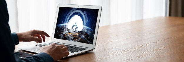 Software de computación en la nube para el trabajo remoto de moda