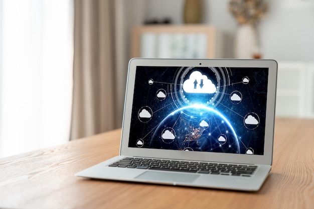 Software de computación en la nube para el trabajo remoto de moda