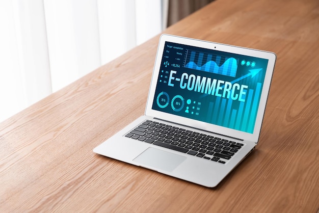 El software de datos de comercio electrónico proporciona un tablero de control moderno para el análisis de ventas al negocio minorista en línea