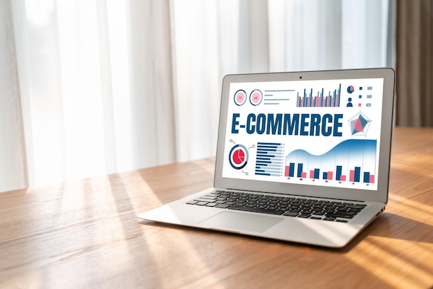 El software de datos de comercio electrónico proporciona un tablero de control moderno para el análisis de ventas al negocio minorista en línea