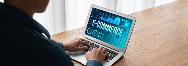 El software de datos de comercio electrónico proporciona un tablero de control moderno para el análisis de ventas