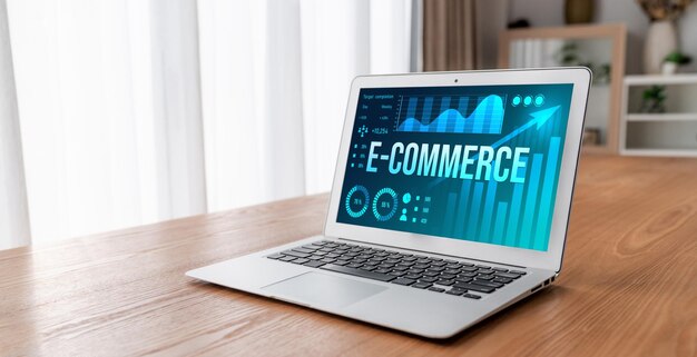 El software de datos de comercio electrónico proporciona un tablero de control moderno para el análisis de ventas