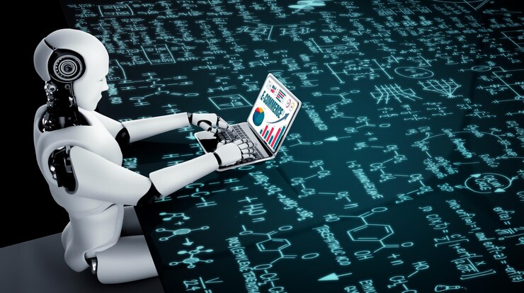 Foto el software de datos de comercio electrónico proporciona un tablero de control moderno para el análisis de ventas