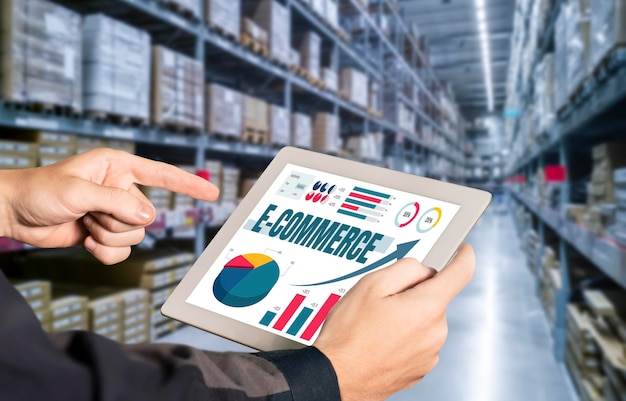El software de datos de comercio electrónico proporciona un tablero de control moderno para el análisis de ventas